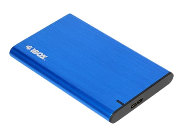 iBOX HD-05 - Drevkabinett - 2.5" - SATA 6Gb/s - USB 3.1 (Gen 1) - blå Blå