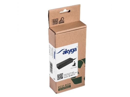 Akyga AK-ND-17 - Strömadapter - AC 100-250 V - 65 Watt - svart