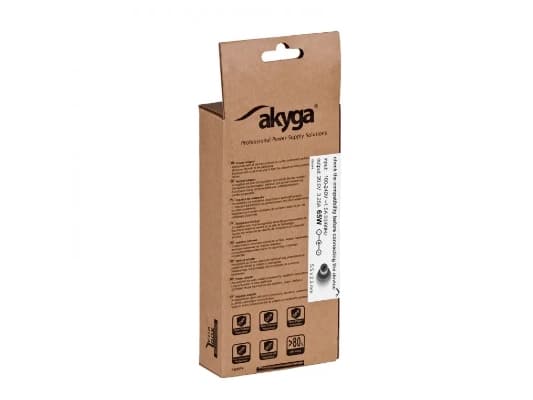 Akyga AK-ND-17 - Strömadapter - AC 100-250 V - 65 Watt - svart