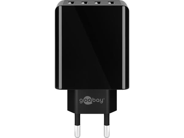 Goobay 44953, Sisätila, AC, 5 V, Musta musta