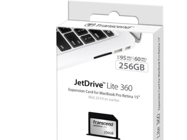 Transcend JetDrive Lite 360 - Flashminnekort - 256 GB