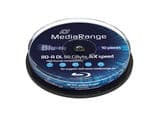 MediaRange MR507, 50 GB, BD-R, Kakkulaatikko, 10 kpl