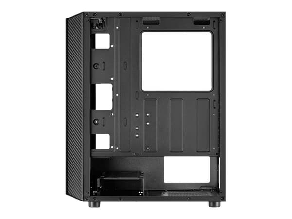 AeroCool Hive FRGB - Tempered Glass Edition - mid tower - ATX - sidepanel med vindu (herdet glass) - ingen strømforsyning (ATX) - svart - USB/lyd