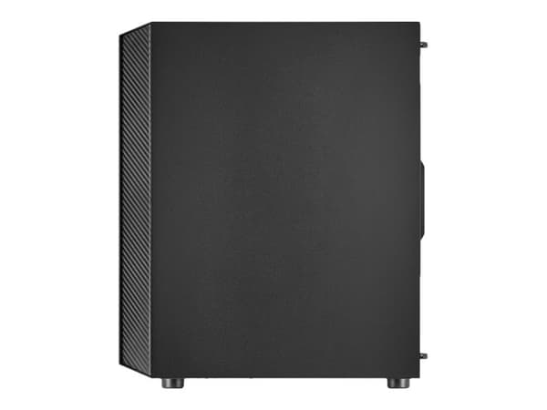 AeroCool Hive FRGB - Tempered Glass Edition - mid tower - ATX - sidepanel med vindue (hærdet glas) - ingen strømforsyning (ATX) - sort - USB/Lyd musta