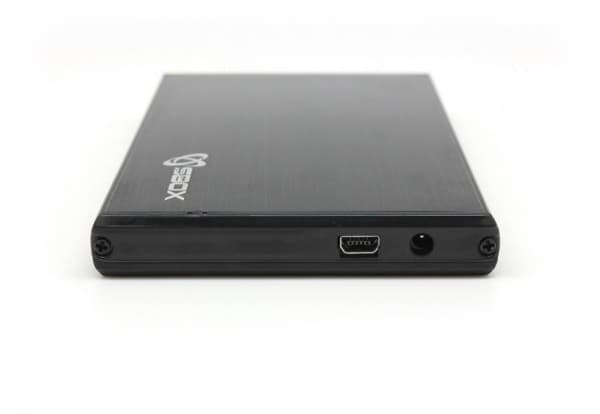 SBOX HDC-2562B, HDD- / SSD kabinett, 2.5", SATA, Serial ATA II, Serial ATA III, 5 Gbit/s, USB-anslutning, Svart