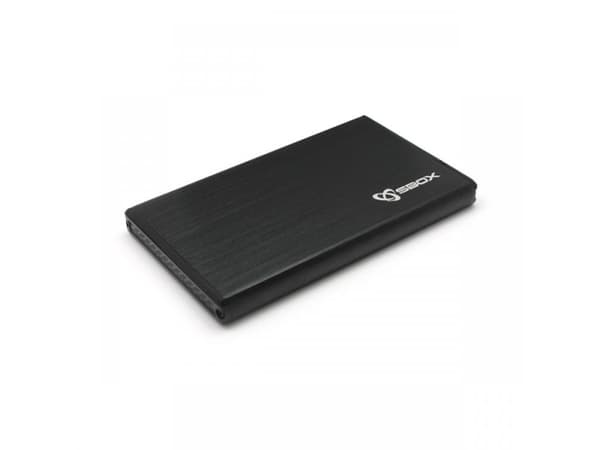 SBOX HDC-2562B, HDD- / SSD kabinett, 2.5", SATA, Serial ATA II, Serial ATA III, 5 Gbit/s, USB-anslutning, Svart