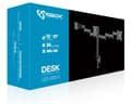 Miniatyrbild 5 av 5: SBOX LCD-352/3, Klämma, 24 kg, 33 cm (13"), 68,6 cm (27"), 100 x 100 mm, Svart
