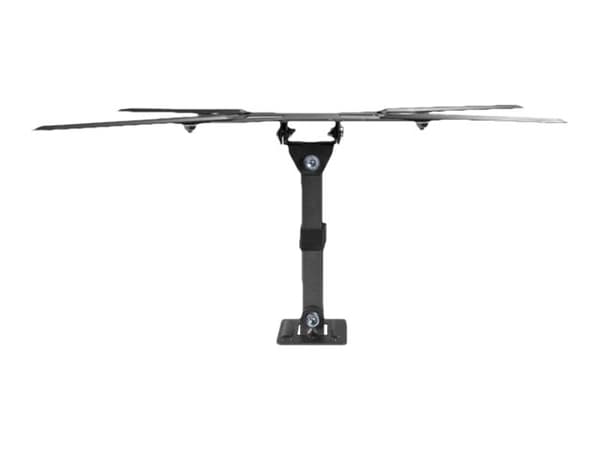 SBOX LCD-441 - Monteringssett (veggmontering) - universal and full-motion - for LCD-TV - stål - svart - skjermstørrelse: 23"-55"