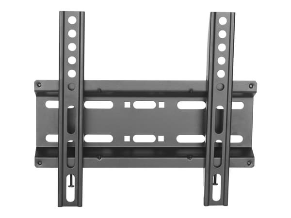 SBOX PLB-2522F - Monteringssett (veggmontering) - for LCD-TV - stål - svart - skjermstørrelse: 32"-43"