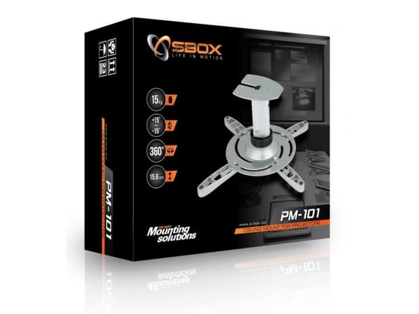 SBOX PM-101, Katto, 15 kg, Musta, Hopea, 0 - 30°