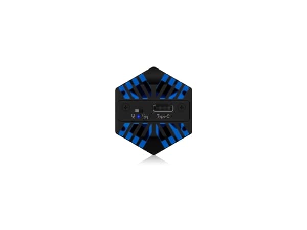Icy Box USB-C 3.2 Gen 2 - M.2 NVMe SSD RGB (IB-1823MF-C31)