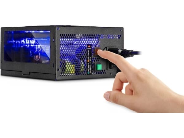 Inter-Tech Virtalähde 500W Argus RGB-500W II 140mm tuuletin vähittäismyyntihintainen