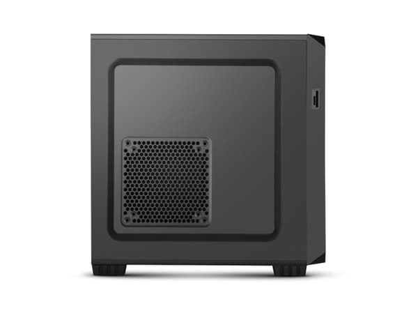 NOX Coolbay MX2, Mini Tower, PC, Sort, Micro ATX, Metall, Plast, 16 cm