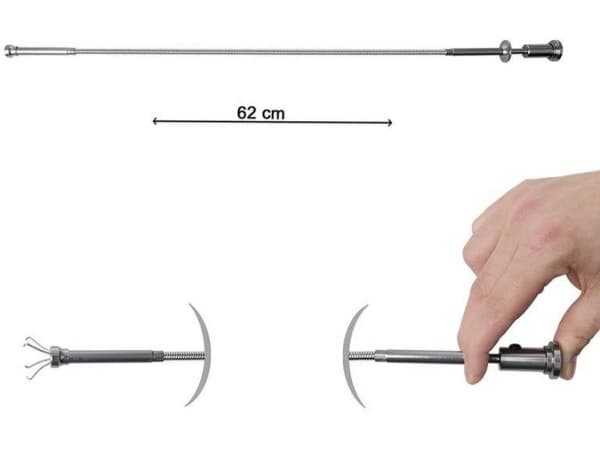 IWH 580058 Tukkeutumiskitka (L x S x K) 25 x 25 x 620 mm