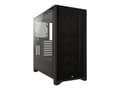 Pikkukuva 5 / 5: Corsair iCUE 4000X RGB, Midi Tower, PC, Musta, ATX, EATX, mikro ATX, Mini-ITX, Muovi, Terästä, Karkaistu lasi, Pelaaminen