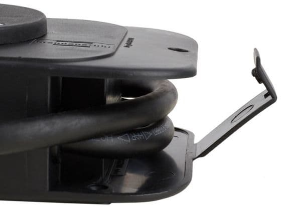 Brennenstuhl 1151600010, Grunnleggende, Plastikk, Svart, Blå, Rød, 4 AC-utganger, 2 m, 400 V