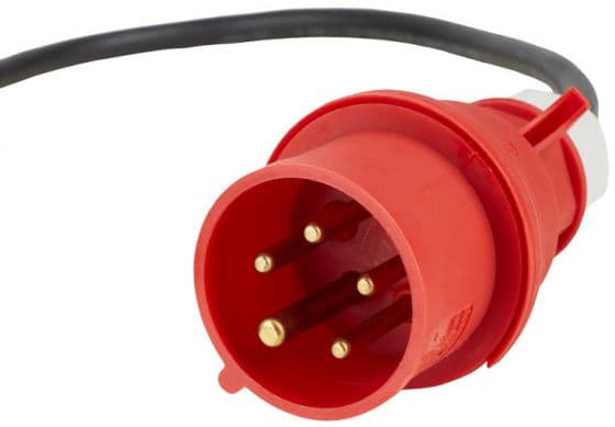 Brennenstuhl 1151600010, Grunnleggende, Plastikk, Svart, Blå, Rød, 4 AC-utganger, 2 m, 400 V