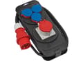 Miniatyrbilde 1 av 5: Brennenstuhl 1151600010, Grunnleggende, Plastikk, Svart, Blå, Rød, 4 AC-utganger, 2 m, 400 V