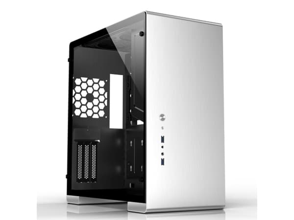 Jonsbo U5S, PC, Hopea, ATX, ITX, mikro ATX, Alumiini, Terästä, Karkaistu lasi, Pelaaminen, 16 cm
