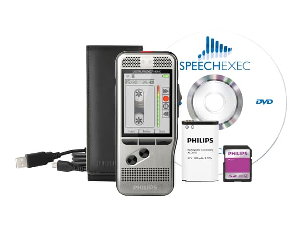 Philips Pocket Memo DPM7200 - Taleopptaker - 200 mW