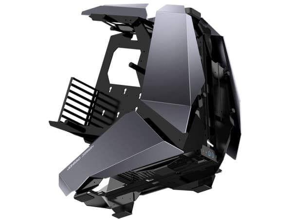 Jonsbo MOD5, PC, Grå, ATX,ITX, Gjuten aluminium, 18 cm, 40 cm