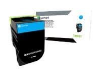 Lexmark 700H2 - Høy ytelse - cyan - original - tonerpatron LCCP - for Lexmark CS310dn, CS310n, CS410dn, CS410dtn, CS410n