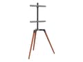 Miniatyrbilde 1 av 5: myWall HT 20 L, Frittstående, 35 kg, 106,7 cm (42"), 165,1 cm (65"), 400 x 400 mm, Sort, Valnøtt