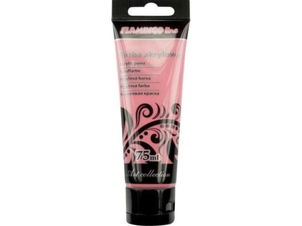 Titan Akrylmaling 75ml 023 blek rød