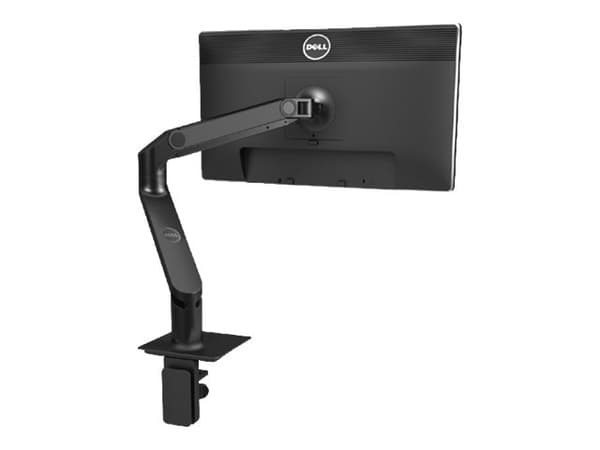 Dell MSA14 Single Monitor Arm Stand - Monteringssats (vridbar arm, VESA adapterplatta) - för LCD-display - svart - skärmstorlek: 19"-38" - skrivbord Svart