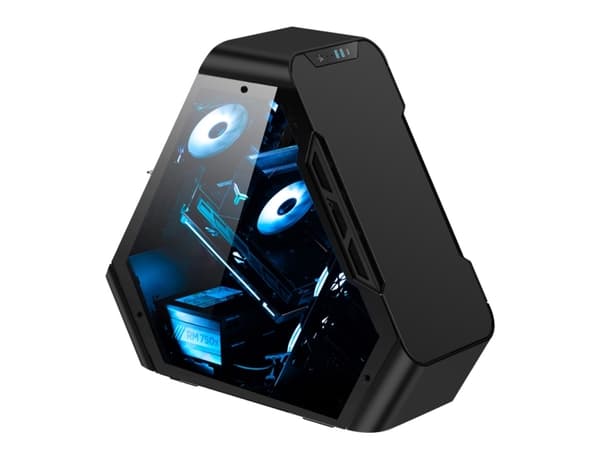 Jonsbo TR03-A BLACK, Cube, PC, Svart, ATX, ITX, Micro ATX, Stål, 17,5 cm