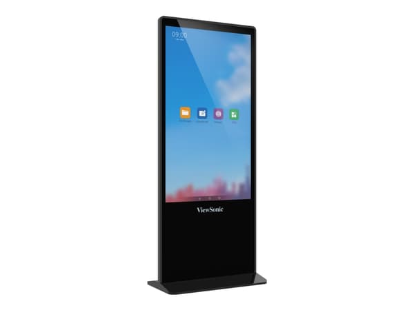 ViewSonic EP5542T - 55" Diagonalklasse ePoster Series LED-bakgrunnsbelyst LCD-skjerm - interaktiv digital skilting - med innbygd mediespiller og peke