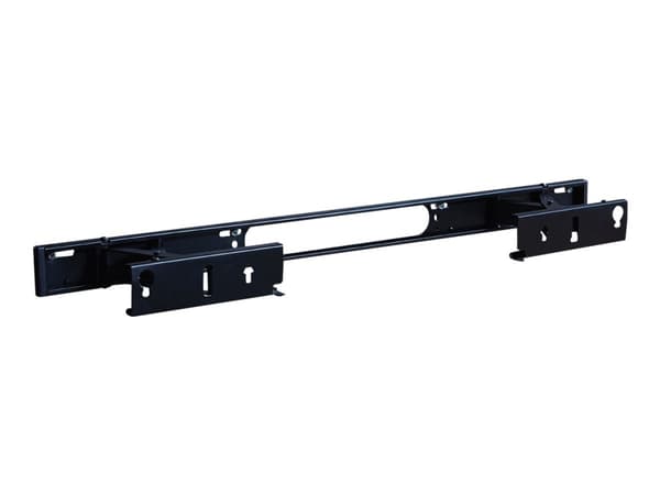 Sanus WSSAWM1-B2 - Brakett - utvidbar - for soundbar - metall - svart - veggmonterbar - for Sonos Arc