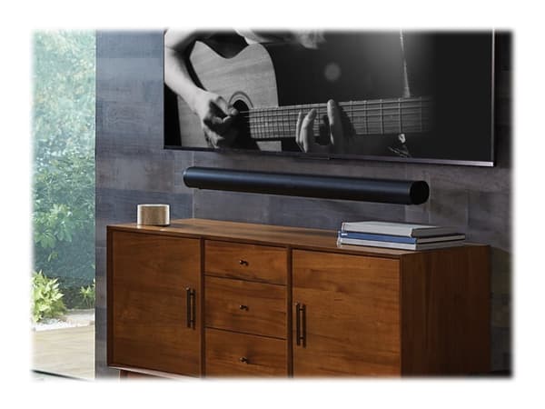 Sanus WSSAWM1-B2 - Brakett - utvidbar - for soundbar - metall - svart - veggmonterbar - for Sonos Arc