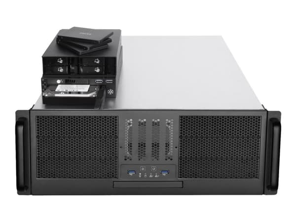 SilverStone RM41-506 - Kan monteras i rack - 4U - SSI CEB - ingen strömförsörjning (ATX / PS/2) - USB