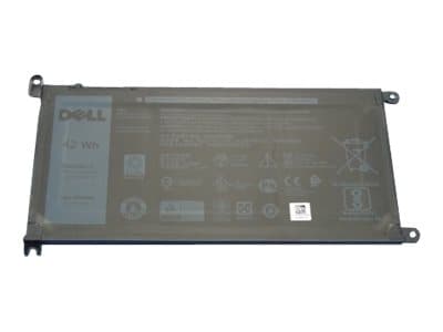 Dell - Batteri för bärbar dator - litiumjon - 3-cells - 42 Wh - för Latitude 3180, 3189, 3189 2-in-1, 3390 2-in-1, 3480, 3580