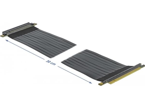Delock PCI Express x16 til x16 med fleksibel kabel - Utvidelseskort