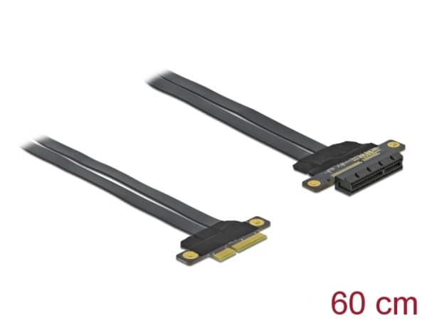 Delock PCI Express x4 to x4 with flexible cable - Kort för stigare