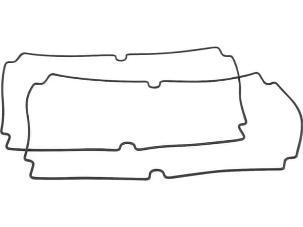 Hammond Electronics 1554VAGASKET Tætning Silikone Sort (L x B x H) 240 x 160 x 3 mm 1 Set