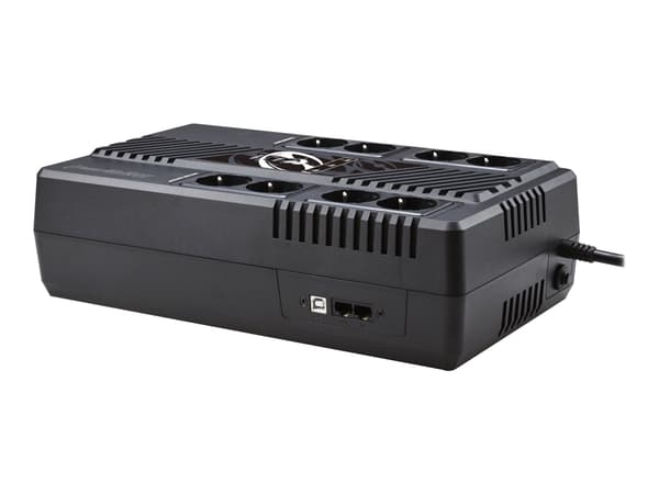 PowerWalker VI 1000 MS - UPS - AC 230 V - 600 watt - 1000 VA - 9 Ah - USB - utgangskontakter: 8