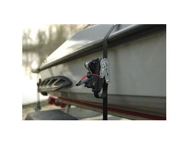 MASTER LOCK 3109EURDAT, Sort, Polyester, 400 kg, Skralle til lastestropp, Kloformet krok, 2,5 cm