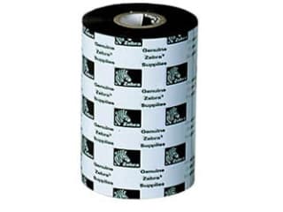 Zebra 5555 Wax/Resin - Svart - 110 mm x 30 m - färgband - för Zebra PT400, PT403