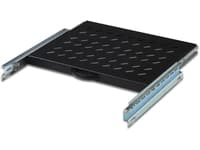 Digitus DN-19 TRAY-2-600-SW - Hylla för rack - RAL 9005 - 1U - 19" - för P/N: DN-19 32U-6/6-SW, DN-19 42U-6/6-SW, DN-19 42U-I-6/6, DN-19 47U-6/6, DN-