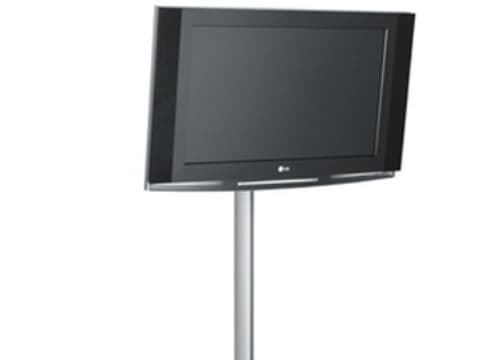 SMS Flatscreen FM ST1200 - Ställ - för LCD-display - svart, aluminium - golvstående