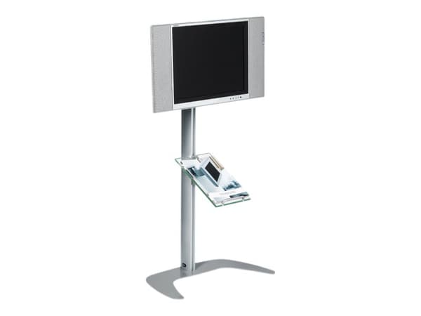 SMS Flatscreen FM ST1200 - Ställ - för LCD-display - svart, aluminium - golvstående Vit
