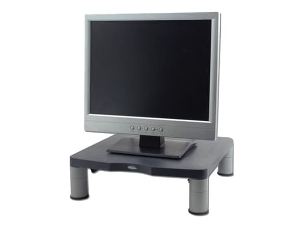 Fellowes Standard Monitor Riser - Stativ - for Skjerm - plastikk - grafitt - skjermstørrelse: 21"