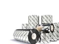 Miniatyrbild 1 av 2: Intermec Premium HP05 - Svart - 52 mm x 153 m - färgband - för Intermec 3240; EasyCoder 3240, 3400, 3440, F2, F4, PF2C, PF4
