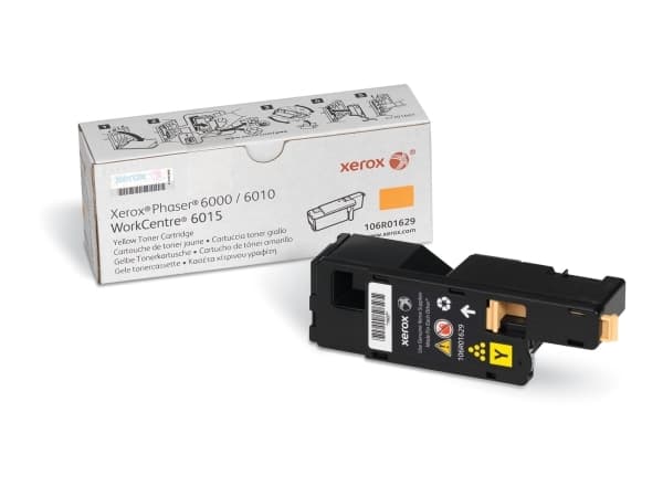 Xerox Phaser 6010 - Gul - original - tonerpatron - for Phaser 6000, 6010, 6010N; WorkCentre 6015B, 6015N, 6015NI, 6015V_BC, 6015V_NIC