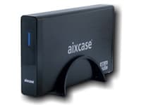 Aixcase blackline AIX-BL35SU3 - Lagringspakning - 3,5" - SATA 3Gb/s - USB 3.0 - sort