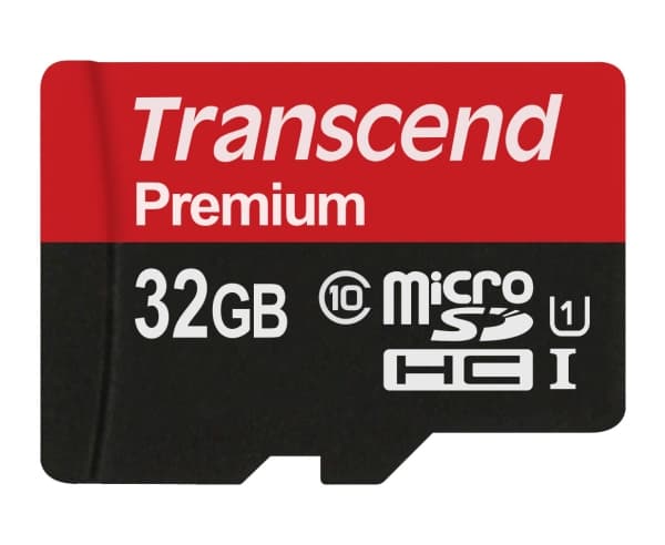 Transcend - Flashminnekort - 32 GB - UHS Class 1 / Class10 - microSDHC