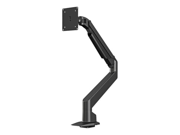 Multibrackets M VESA Gas Lift Arm Single - Monteringssett (leddarm, skrivebordsklemmemontering) - for LCD-skjerm - aluminium - svart